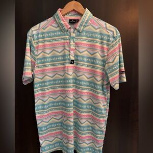 Bad Birdie Salty Savage Golf polo ,  size Medium